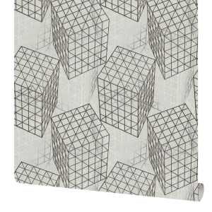 Обои флизелиновые Московская обойная фабрика Формула серые 1.06 м 4200-5