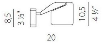 PANZERI Настенный светодиодный светильник Jackie sun-id-1494174 - Вид №3
