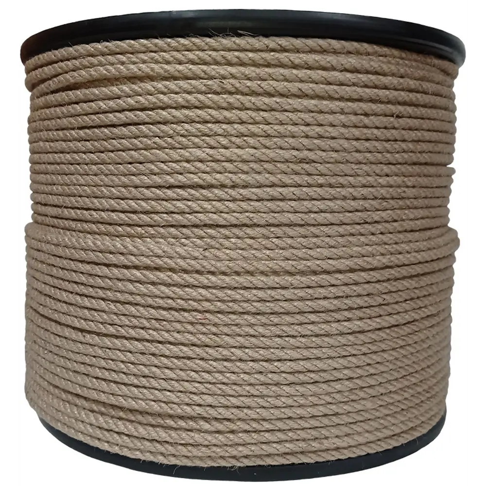 СИБШНУР Джутовая веревка 6 мм для строительства и декора 14908491 STLM-1568355 - Вид №1