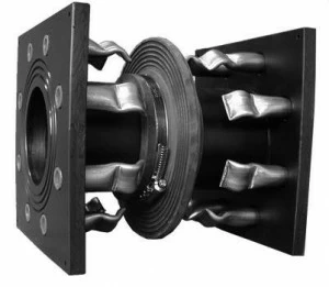 SANIT 152305000032 Настенный воздуховод PE, прямой односторонний фланец втулки якоря V4A