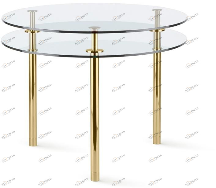 GHIDINI1961 Круглый хрустальный стол Legs sun-id-1495641