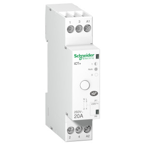 A9C15031 Модульный контактор Acti9 20А 250//230В AC Schneider Electric Acti 9