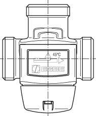 3160 01 00 VTD322Ротационные клапаны » Esbe серии VTD300  - Вид №1