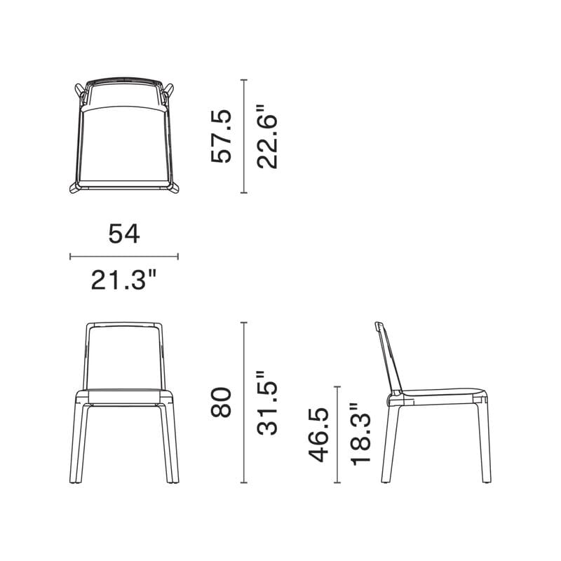 Кожаный мягкий стул District Eight Nôm ARCH-00058397 - Вид №6