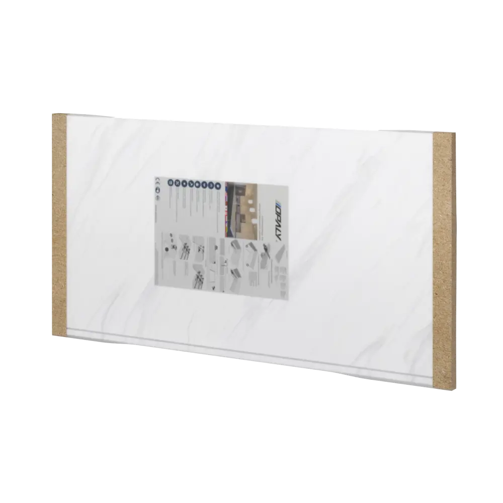 Столешница Неопалитано 120x60x2 см искусственный камень Santreyd STLM-2106500 - Вид №7