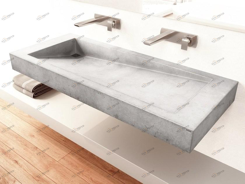 Подвесная раковина настенная овальная Gravelli  белая sun-id-1397534