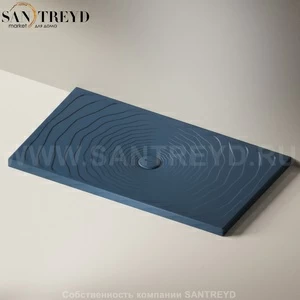 Flaminia WATER DROP Душевой поддон 140 см синий DR140.7016