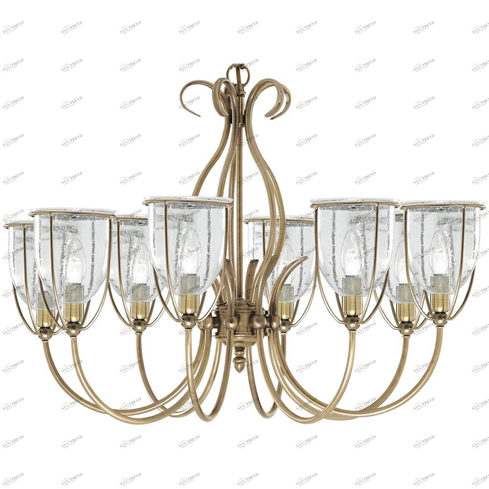 Подвесная люстра Arte Lamp Salvador A6351LM-8AB бронза ARTE LAMP ДИЗАЙНЕРСКИЕ, SALVADOR 056163 Бронза 