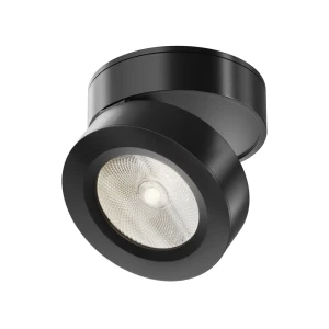 Светильник точечный светодиодный накладной Maytoni C022CL-7W4K-B-1 7 Вт нейтральный белый свет цвет черный 89411297 STLM-2068241
