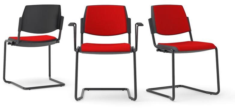 Diemmebi Стул из ткани с подлокотниками Volée sun-id-1390787 - Вид №1