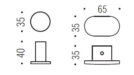 Настенная вешалка Cromall® Colombo Design Современная мануфактура ARCH-00049050 - Вид №2