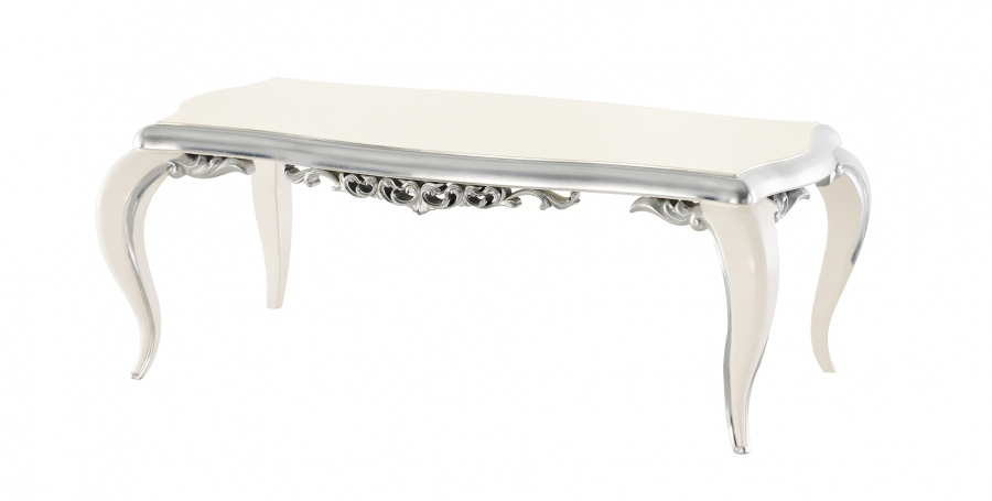 001587 Журнальный стол черный с белым Jetclass Capri