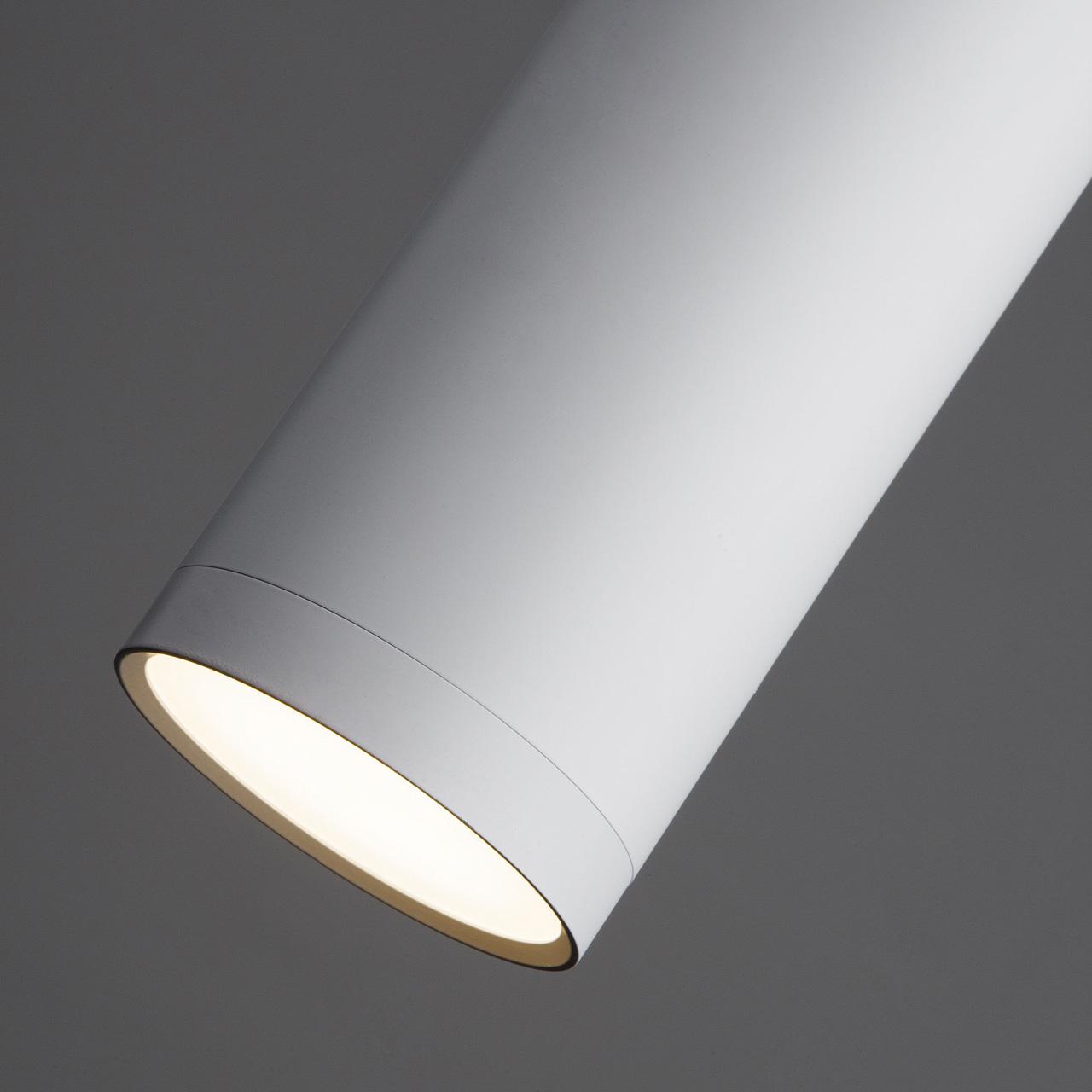 Подвесной светильник Eurosvet Double Topper 50135/1 LED хром/белый EUROSVET DOUBLE TOPPER 223279 Белый  - Вид №2