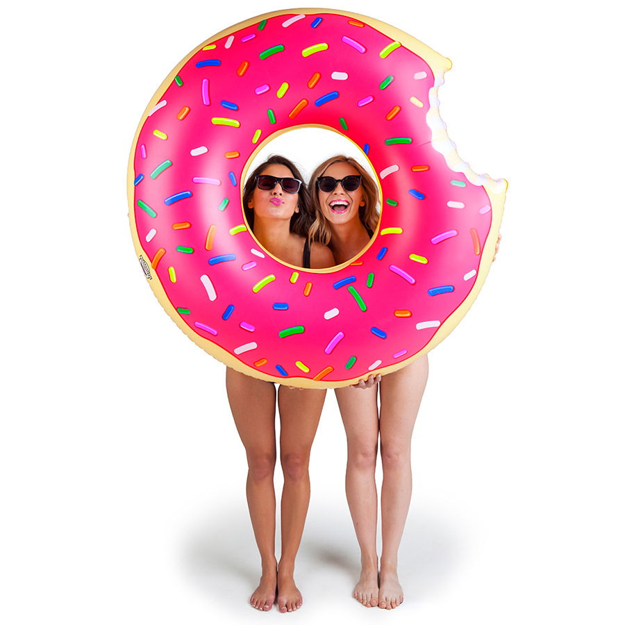 BMPF-0003 Круг надувной , strawberry donut BigMouth  - Вид №5