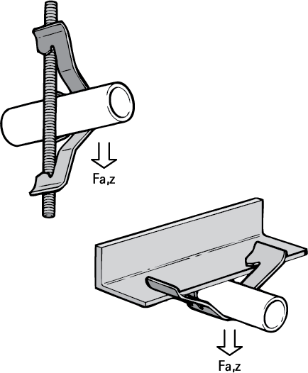 55922550 Крепление для электромонтажа Britclips® TRC для несущих балок или шпильки WALRAVEN  - Вид №2