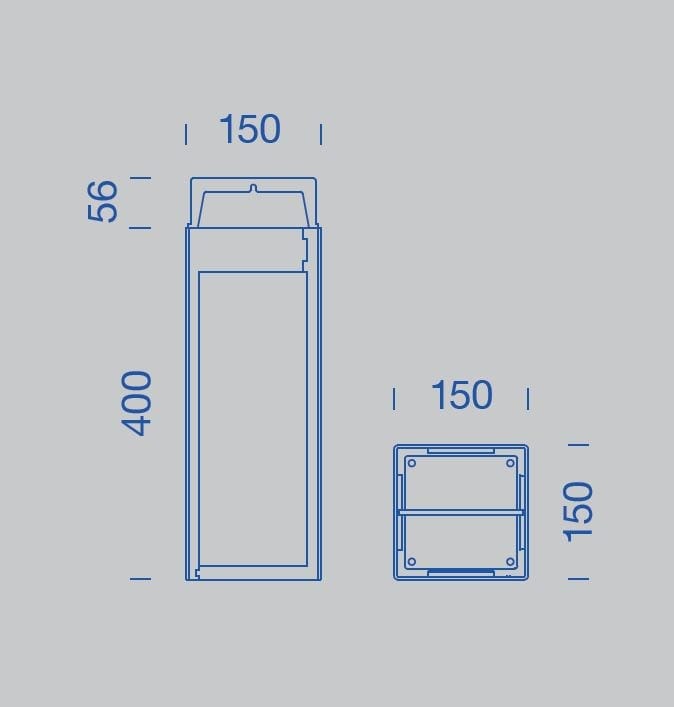 Открытый светодиодный настенный светильник из нержавеющей стали Platek эфирный ARCH-00012793 - Вид №4