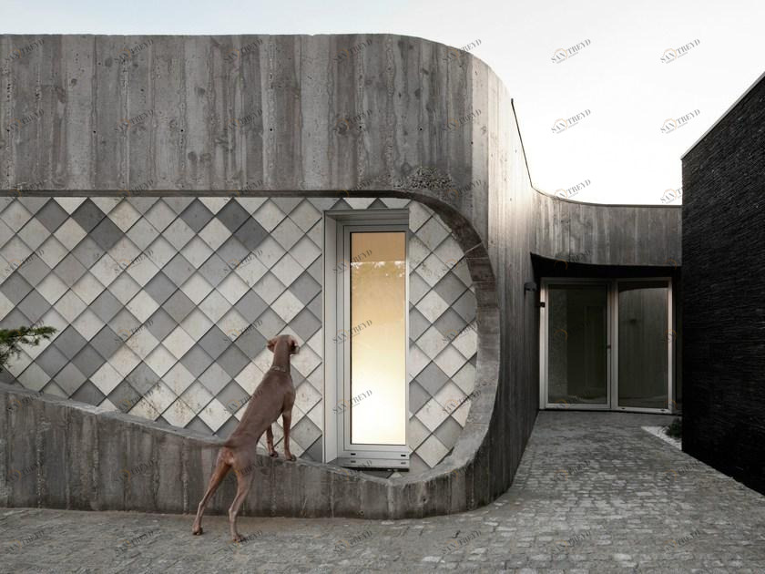 Wall&decò Геометрические обои на открытом воздухе Out system 14 sun-id-1382404