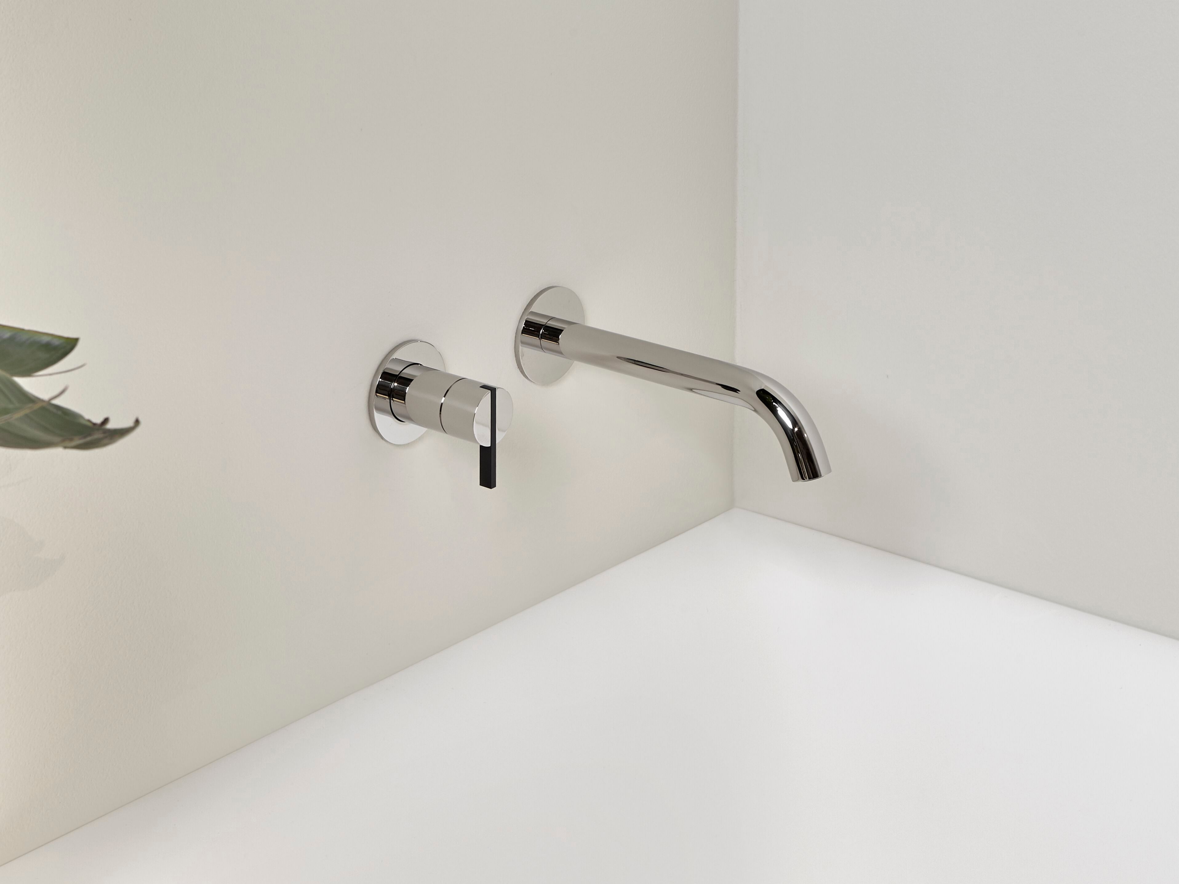 Настенный смеситель для раковины из нержавеющей стали с 2 отверстиями Antoniolupi ESSENTIA ARCH-00149208