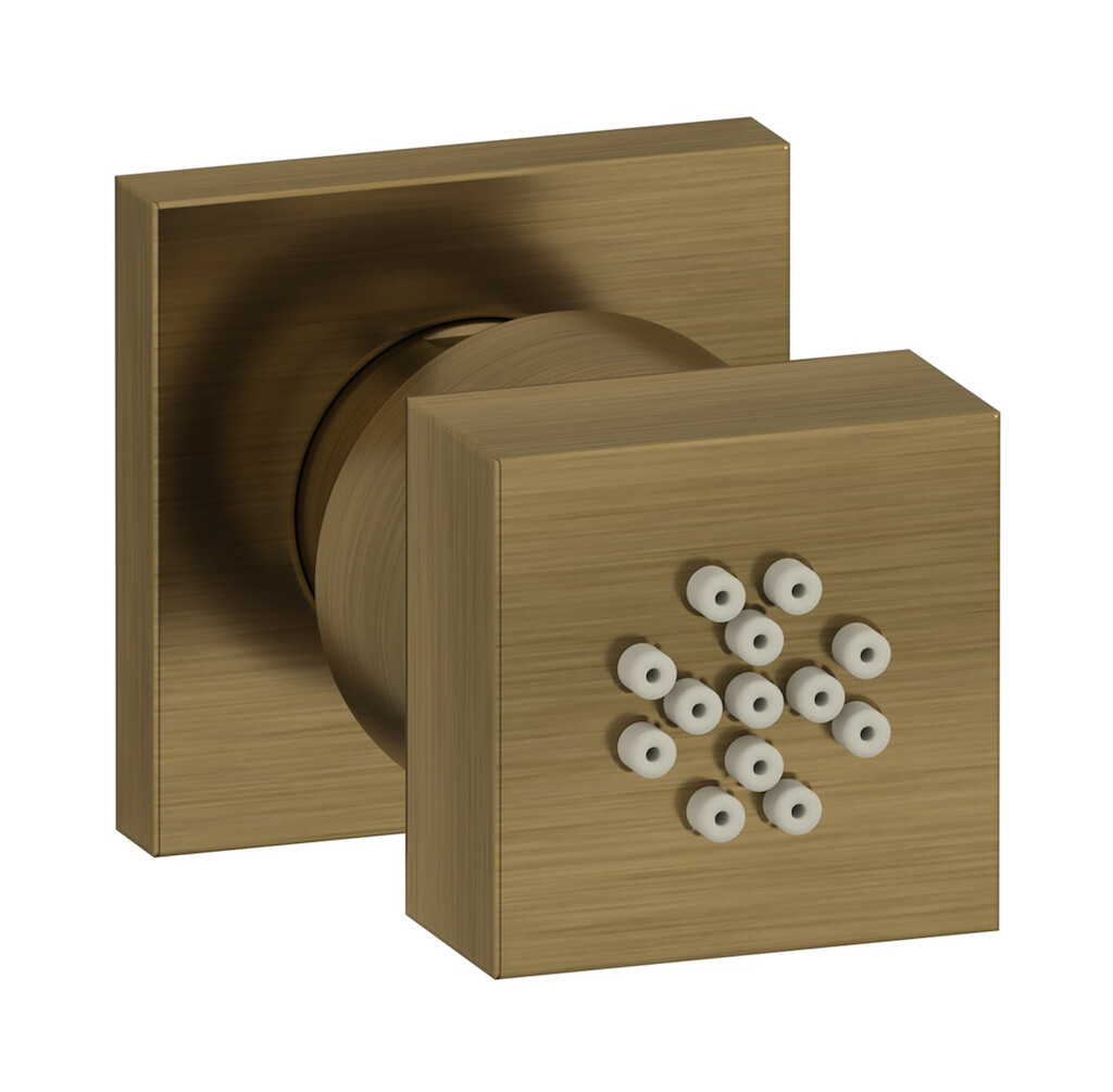 Боковая форсунка квадратная WE ARE IB sh109sr_6 Modern Bronze RICAMBI