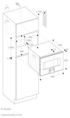 Gaggenau Комбинированная стеклянная печь Serie 400 Bs454111 - Вид №2