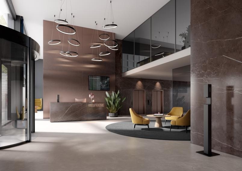 900.06.01560 Сенсорный дозатор дезинфицирующего средства, стоячая модель HEWI System 900 - Вид №5