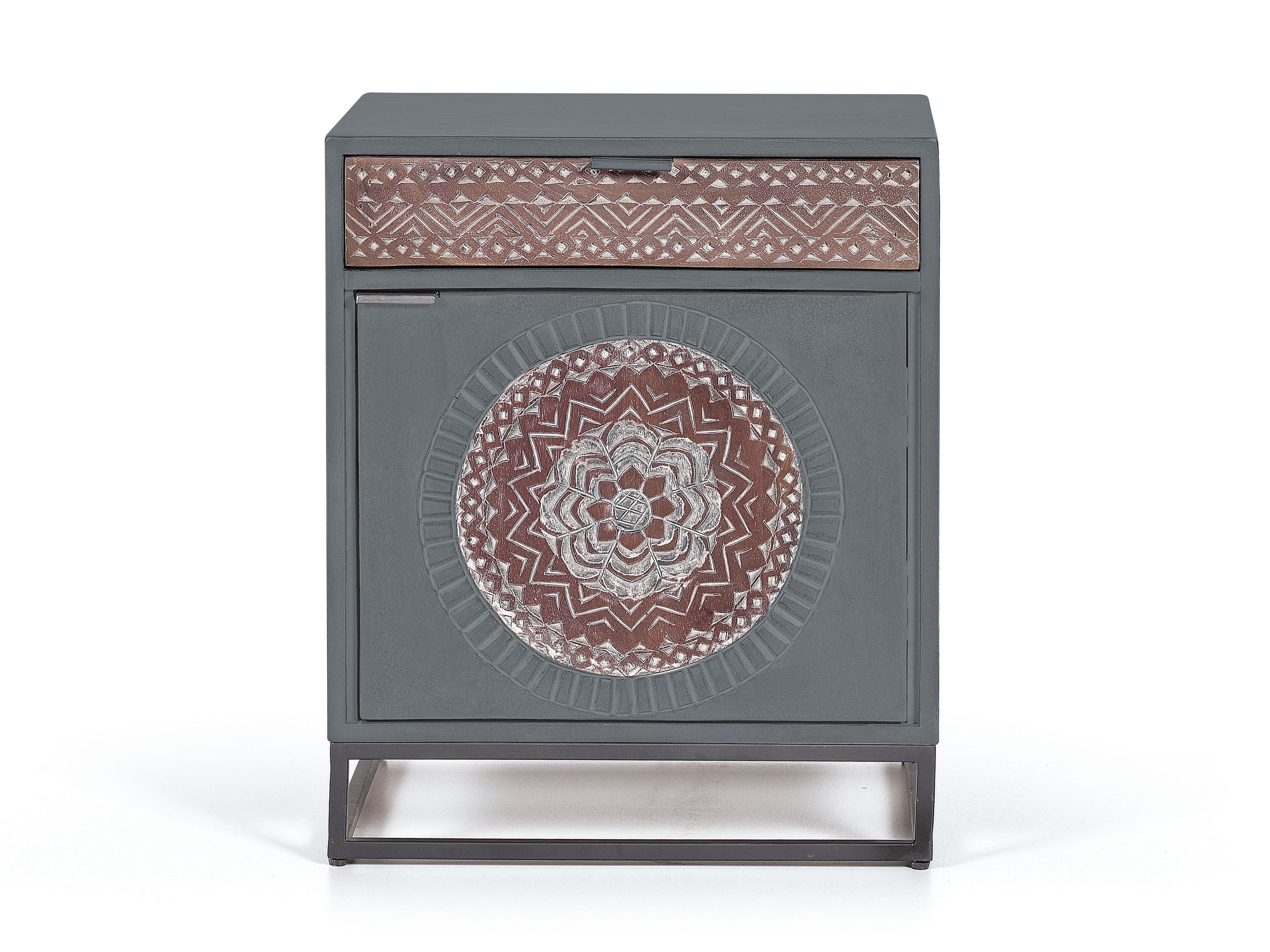 Прямоугольная тумбочка из манго Giner y Colomer Wood Mandala ARCH-00142495