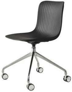 Segis Поворотное офисное кресло из полипропилена на колесиках Dragonfly
