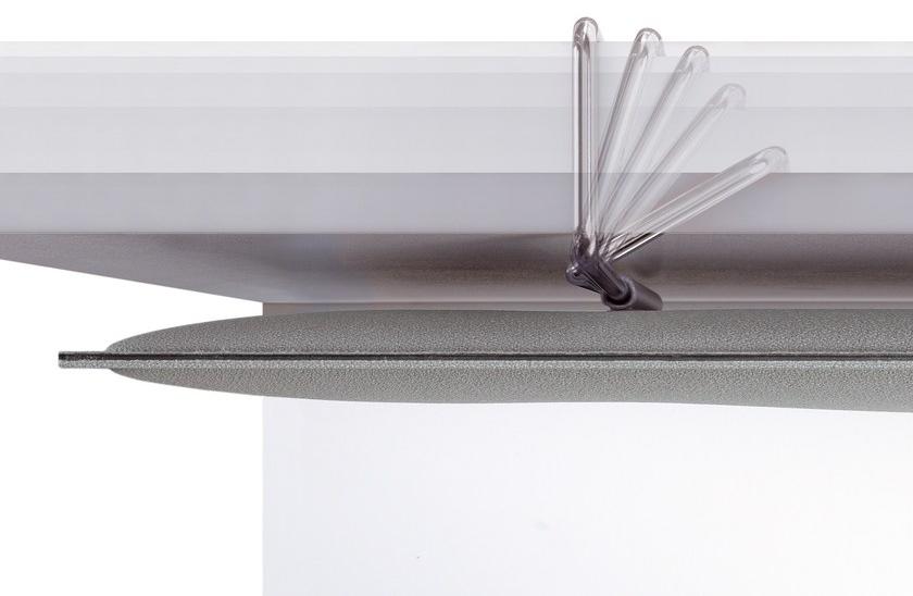 Caimi Brevetti Перегородка стола из звукопоглощающей ткани Snowsound technology sun-id-1434027 - Вид №9