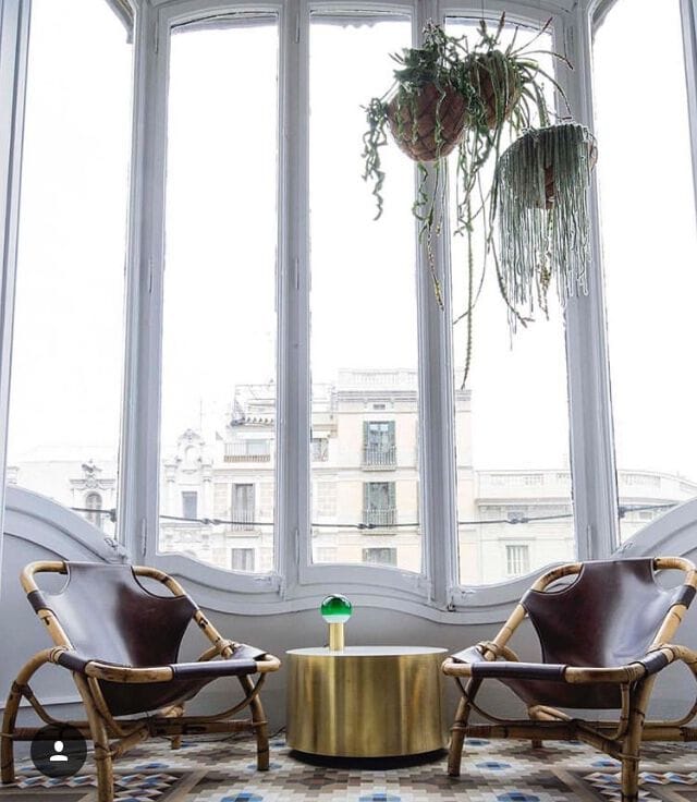 Журнальный столик из ламинированного стекла и металла Jover+Valls Antique Boutique-Luna ARCH-00073940 - Вид №9