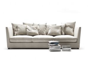 3-местный съемный тканевый диван