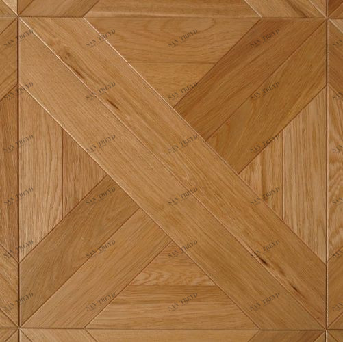 Модульный паркет Marco Ferutti Linea Linea Дуб с брашью (Текстурированная) 405х405 мм 2600600029