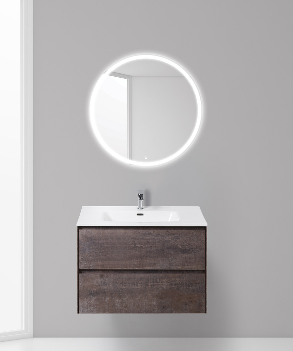 Мебель для ванной BelBagno PIETRA-800-2C-SO-PT  - Вид №1