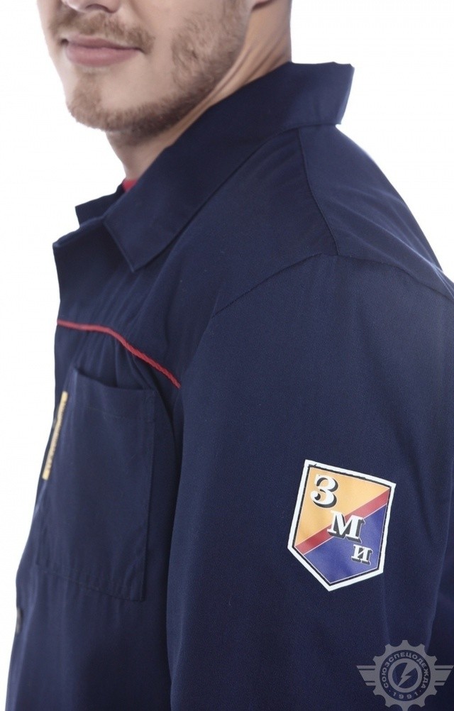 65422 Костюм "Труд" темно-синий  Летняя спецодежда  размер 60-62/182-188  - Вид №13