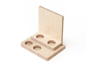 Деревянная стойка дисплея