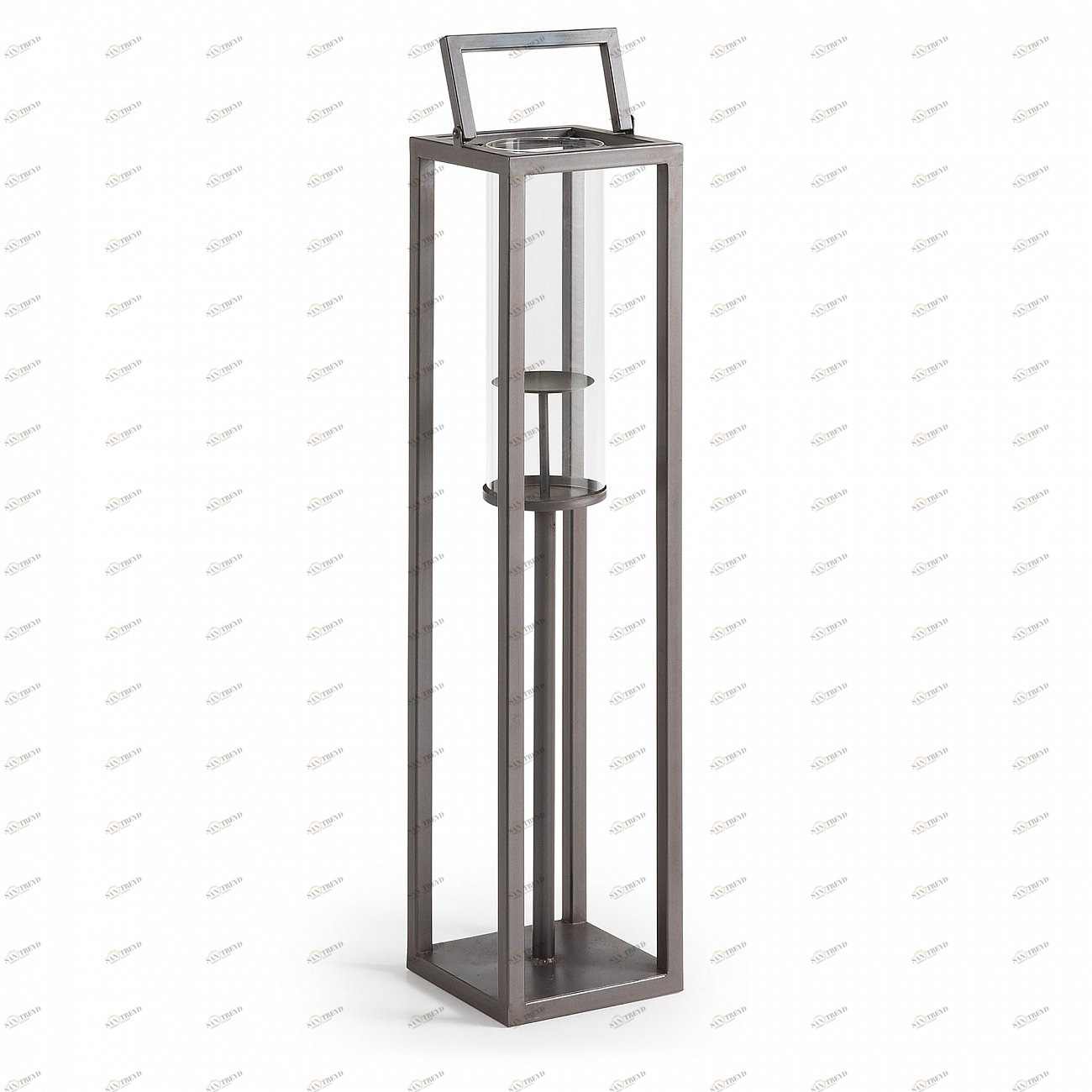 Подсвечник металлический серый Coastal от La Forma LA FORMA  342947 Серый 