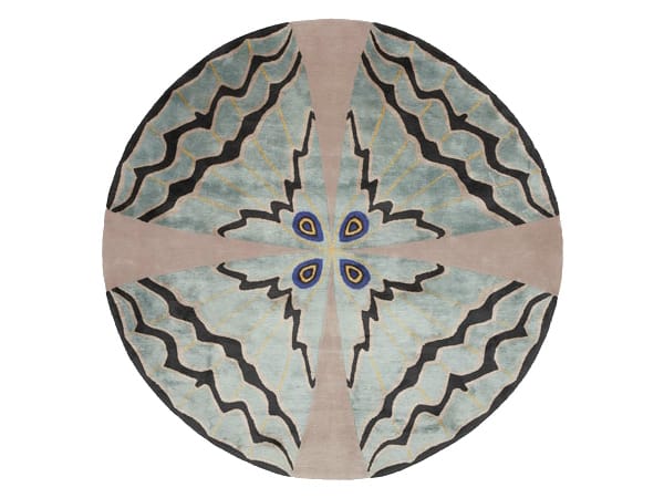 Круглый ковер ручной работы Deirdre Dyson Circular Designs ARCH-00124411