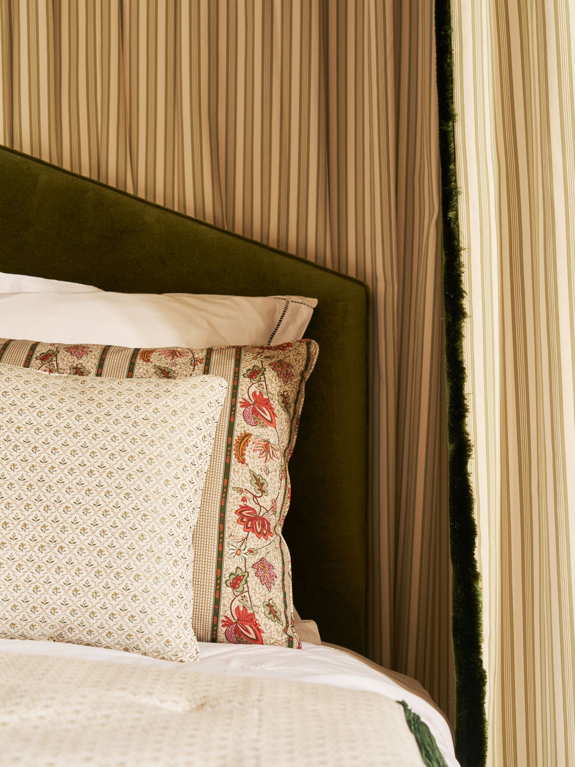 Хлопчатобумажная ткань с цветочным рисунком LELIEVRE Quenin-Belle Époque ARCH-00124598 - Вид №20