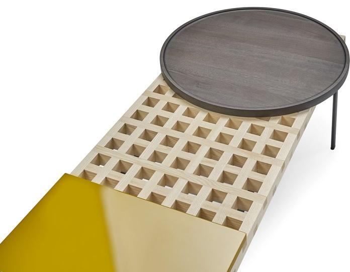 Sancal Скамья / журнальный столик из дерева Interchange sun-id-1347154 - Вид №2