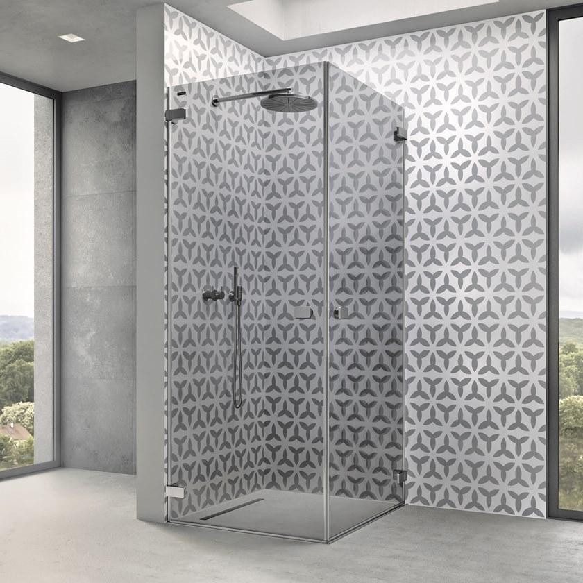 DUSCHOLUX Стеклянная душевая кабина на заказ с дождевиком sun-id-1423306 - Вид №4