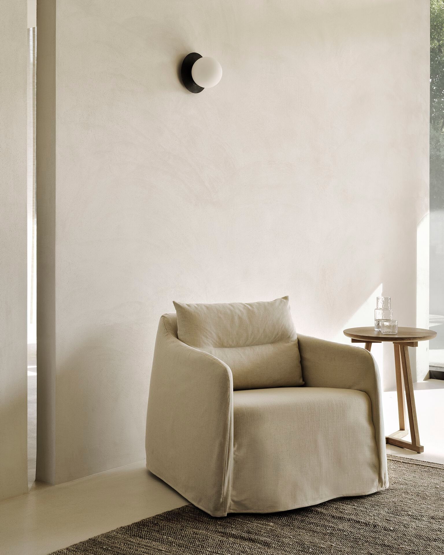 Льняное кресло с подлокотниками Ethnicraft Weave ARCH-00152044 - Вид №7