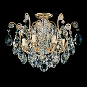 Потолочный светильник 3784-22 H от Schonbek SCHONBEK ДИЗАЙНЕРСКИЕ 244158 Прозрачный;золото