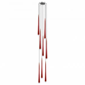 Подвесная люстра Lightstar Punto 807082 LIGHTSTAR PUNTO 057577 Красный