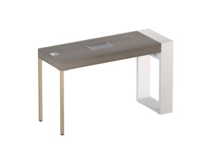 Ламинированная парикмахерская рабочая станция