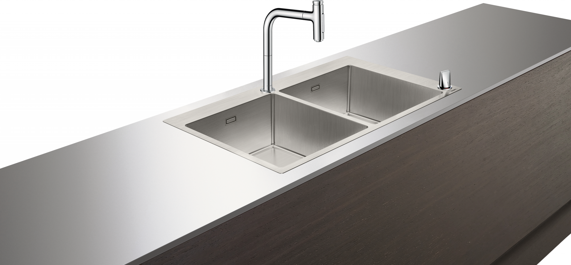 43203000 C71 C71-F765-10 Комбинированная мойка 370/370 Select Hansgrohe 