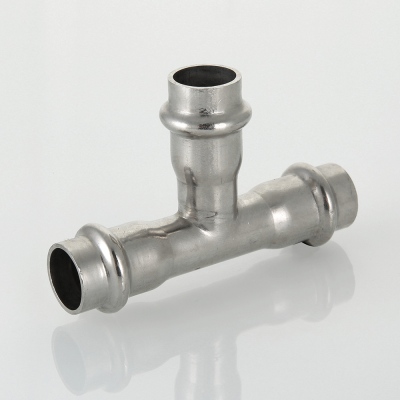 VTi.931.I.151515 Фитинг из нержавеющей стали – пресс-тройник Valtec 15 x 15 x 15 мм  - Вид №3