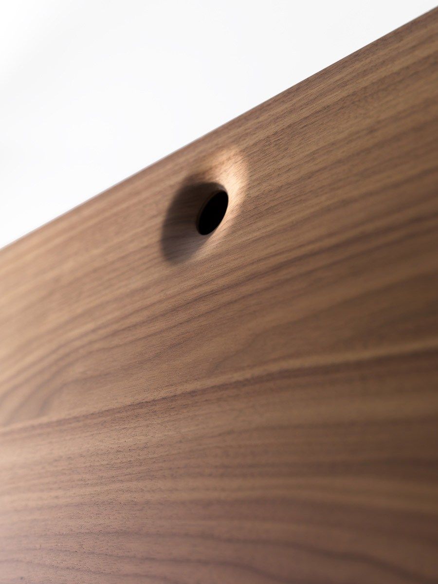 Прикроватная тумбочка с ящиками из шпона или лака Casamania & Horm Anish ARCH-00120794 - Вид №4