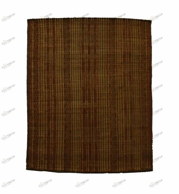 AFOLKI Прямоугольный коврик из дерева и кожи Tuareg St051tu