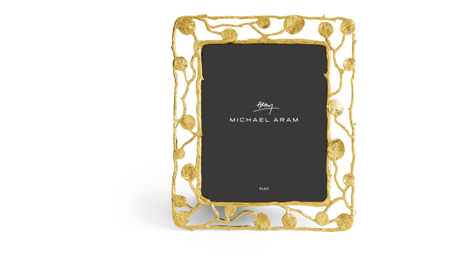 10663701 Michael Aram Рамка для фото Michael Aram Ботаника 13,25х11см (золотист.) Золото  - Вид №1