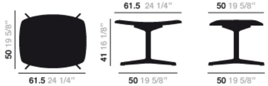 arper Подножка с 4 спицами Aston sun-id-1395917 - Вид №1