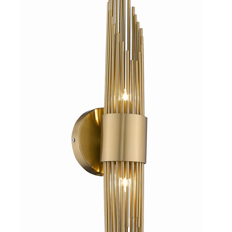 Светильник настенный золотистый Delight Collection W68069-2 Ant.Brass DELIGHT COLLECTION  00-3882894 Золото  - Вид №2